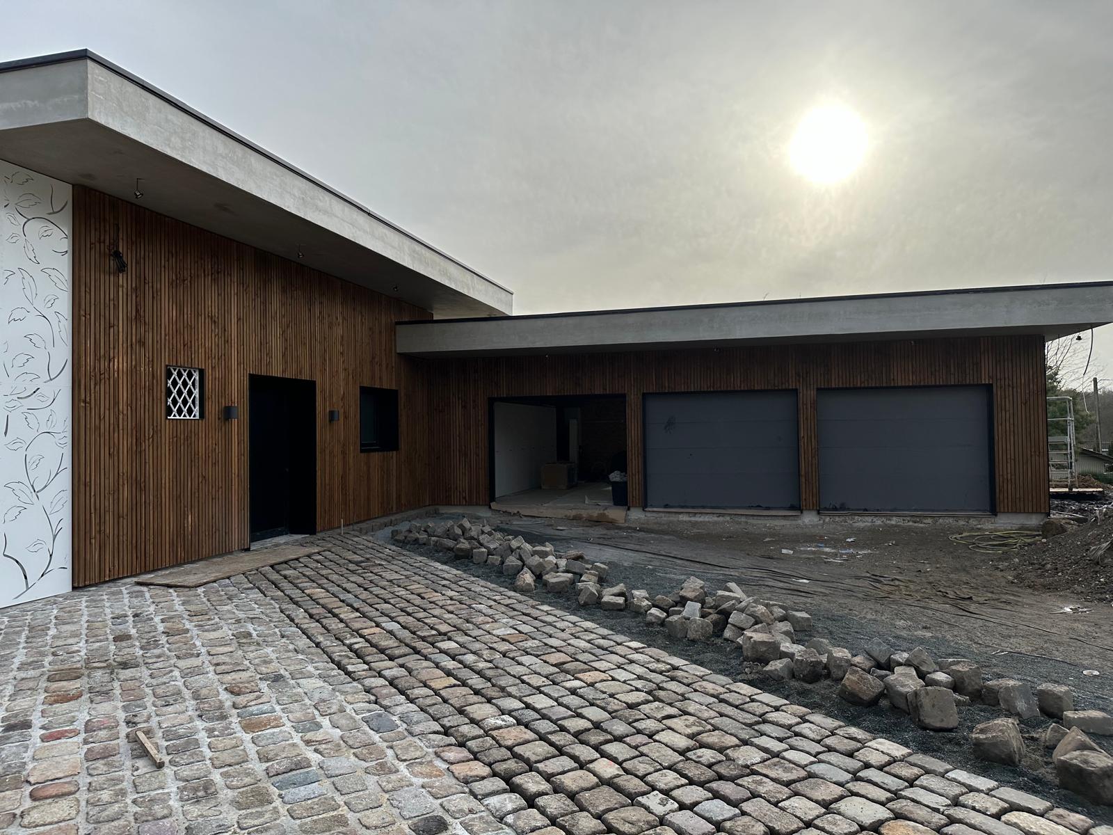 bardage bois realise par mea Creations chantier termine a latresne